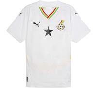 PUMA Mens Ghana Home Shirt 2025 Adults White/Yellow XXL