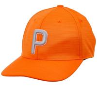 PUMA Men's Golf 2020 P Hat, Vibrant Orange, One Size