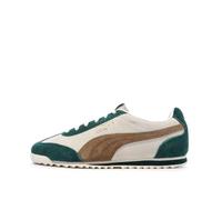 PUMA Men's Green/Beige Sneakers Arizona Suede, Green, 45 EU
