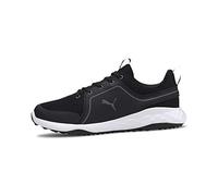 PUMA Men's Grip Fusion Sport Golf Shoe, Black-Quiet Shade, 8.5 UK