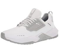 PUMA Men's Gs.one Golf Shoe, Puma White-high Rise-high Rise, 7.5 UK