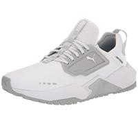 PUMA Men's Gs.one Golf Shoe, White/High-Rise/High-Rise, 9.5 UK