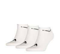 Puma Men's Head Sneaker 3p Unisex Socks (Pair of 3), White, 2.5 - 5.0 UK(Pack of 3)