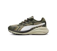 PUMA Men's Hypnotic Sneaker, Abrupt-puma Olive-puma White-dark Olive-puma Black, 11