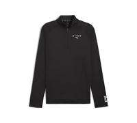 Puma Mens Hyrox Long Sleeve Quarter Zip T-Shirt Puma Black L