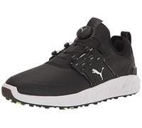 PUMA Men's Ignite Articulate Disc Golf Shoe, Black Silver Black, 7.5 UK