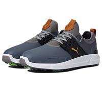 PUMA Men's Ignite Articulate Golf Shoe, Quiet Shade Team Gold Black, 6 UK