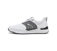 Puma Men's Ignite Elevate 2 Golf Shoes, Puma White-Slate Sky-Puma Black, 9