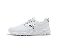 PUMA Men's Ignite Elevate 2 Wide Sneaker, White Black Silver, 11 UK