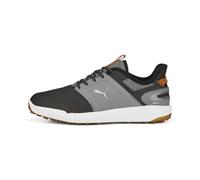 Puma Men's Ignite Elevate Wide Golf Shoe, Black-Quiet Shade-Gum, 7