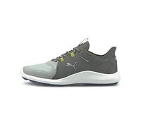 PUMA Men's Ignite Fasten8 Pro Golf Shoe, High Rise Silver-Quiet Shade, 9 UK