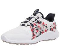 PUMA Men's Ignite Fasten8 USA Golf Shoe, White-Navy Blazer-high Risk Red, 8 UK