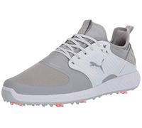 PUMA Men's Ignite Pwradapt Caged Golf Shoes, Gray Violet Silver White, 7 UK