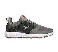 PUMA Men's Ignite Pwradapt Caged Golf Shoes, Quiet Shade Bronze Black, 7 UK