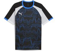 Puma Mens Individualliga Graphic Jersey T-Shirt in Black/Wh - Size Small