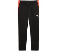Puma Mens Individualliga Training Pants Tracksuit Bottom in Black/Heat Fi - Size Large