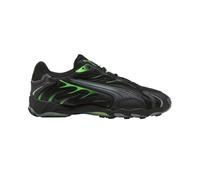 PUMA Men's Inhale Shoes Sneaker, Puma Black/Green Glare, 10.5