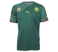 Puma Men's Jersey Shirt, Green/Red green Verde (power green-puma red-Cameroon) Size:S