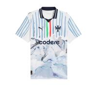 Puma Mens KidSuper CF Monterrey Football Jersey - White - M - White - 100% Polyester