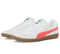 PUMA Men's King 21 Indoor Trainer Soccer Shoes Sneaker, White/Glowing Red, 9.5 UK