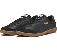 PUMA Men's King 21 Indoor Training Sneaker, Puma Black/Gum, 10.5 UK