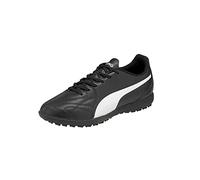 PUMA Mens King Hero 21 TT Leather Astro Turf Trainers (7 UK) (Black/White)