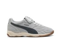 PUMA Men's King Indoor Shoes Sneaker, Gray Echo/Alpine Snow, 9 UK