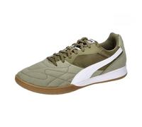 PUMA Mens King Top IC Indoor Football Boots Olive/White 9.5 (44)