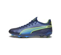 Puma Mens KING ULTIMATE FG/AG Football Boots - Blue Felt - Size UK 10.5