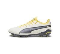 Puma Mens KING ULTIMATE FG/AG Football Boots - White Felt - Size UK 10.5