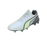 Puma Mens King Ultimate Launch Firm Ground Football Boots Grey/Yellow 10