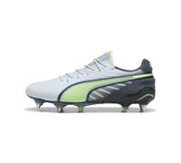 Puma Mens KING ULTIMATE MxSG Football Boots - Blue Leather - Size UK 9