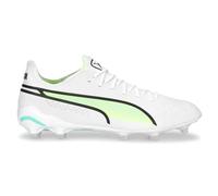 PUMA Mens King Ultimate Soccer Cleats Cleated, Firm Ground, Turf - White - Size 8 M