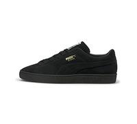 PUMA Mens Leather Classic XXI Trainers Black Black - 8.5