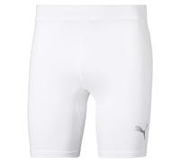 PUMA Men's Liga Baselayer Short Tight Pants, White, S UK