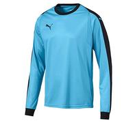 PUMA Men'S Liga Jersey Goalkeeper T-Shirt, Aquarius/Black, X-Large