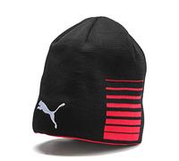 Puma Liga Reversible Beanie - Mens Hat One Size Fits All - Black/Red 022357 01
