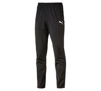 PUMA Men's Liga Training Core Pants, Black White, Small