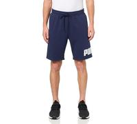 PUMA Men's Logo Fleece 10" Shorts (Available in Big & Tall) Navy Ss25, XX-Large