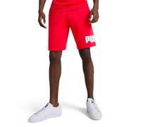 PUMA Men's Logo Fleece 10" Shorts (Available in Big & Tall), Time Red Ss25, XX-Large