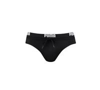 Puma Men's Logo Men's Swimming Brief Swim Briefs Not Applicable, Black, X-Small
