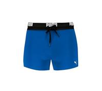 PUMA Men's Logo Swim Trunks, Vivid Blue,