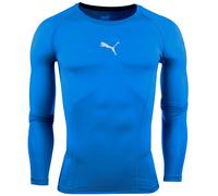PUMA LIGA Baselayer Tee LS Functional Underwear Men's, Electric Blue Lemonade, S