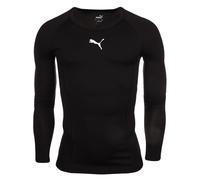 Puma Men's Liga Baselayer Tee Long Sleeve Functional Underwear, Black, 2XL