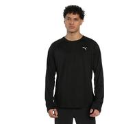 Puma Mens M Run Velocity Long Sleeve (Poly) PUMA B T-Shirt, PUMA Black, XL