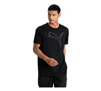 PUMA Men's M Tad Essential Heather Cat Tee (Cf Large Cat) Tees (Pack of 1)