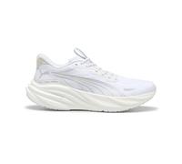 PUMA Mens Magnify Nitro 3 Running Sneakers Shoes - White, Puma White/Warm White, 13 UK