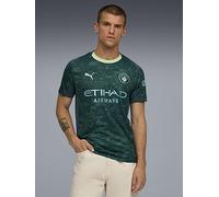 Puma Mens Manchester City 25/26 4Th Replica Shirt, Green, Size S, Men Green