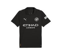 Puma Manchester City FC Men's Away Jersey 25/26, Black (Black), s