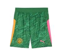PUMA Mens Manchester City 25/26 Goalkeeper Shorts - Green S